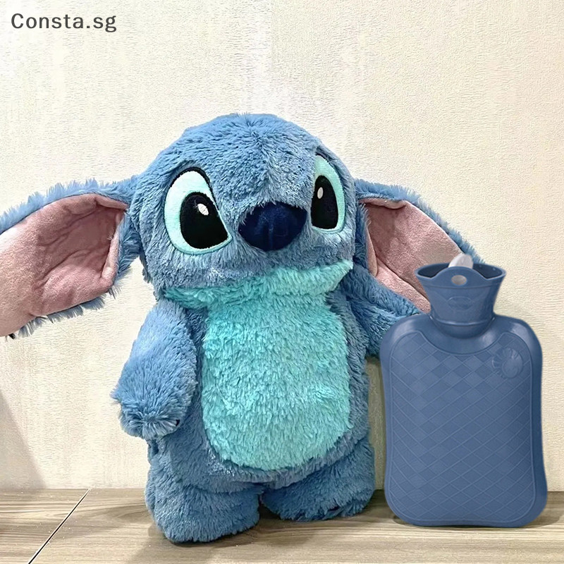 ]Cons] Anime Kawaii Turo Lilo Stitch Plush Hot Water Bottle Winter ...