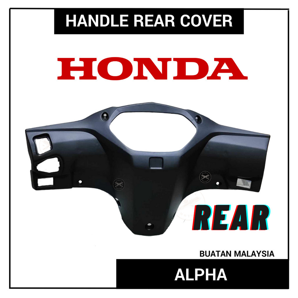 HONDA ALPHA HANDLE REAR COVER - CX110 WAVE 110 ALPHA HANDLE METER COVER ...