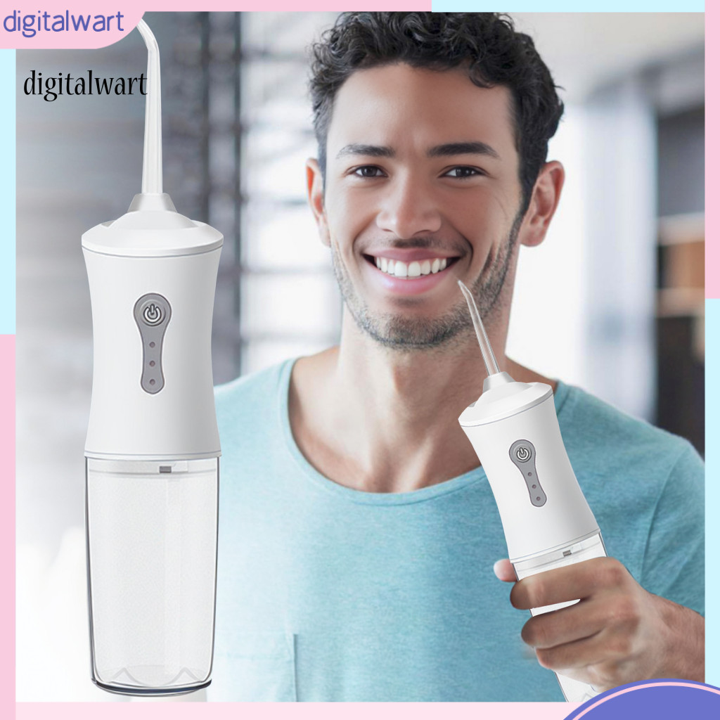 Digital| Plaque Removal Flosser Water Dental Flosser 360° Rotatable ...