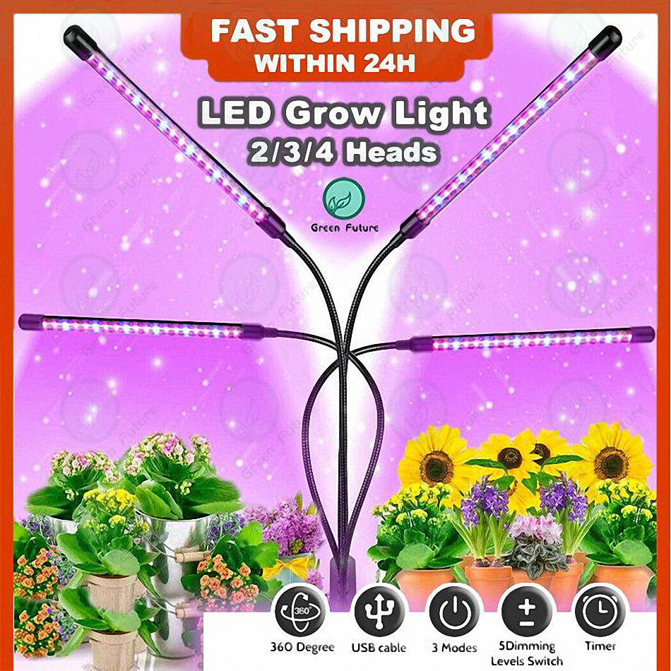 LED Grow Light Plant Light Full Spectrum Phyto Lamp Succulent Plant ...