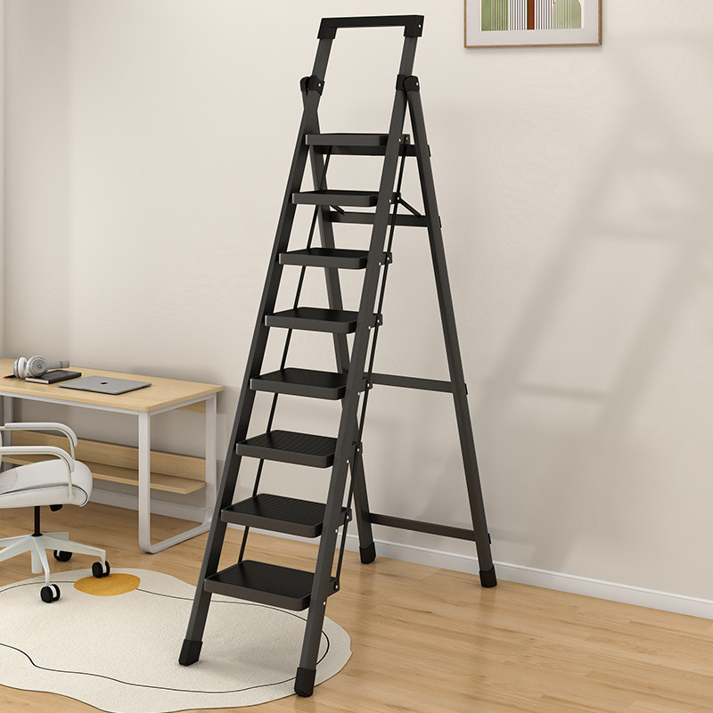 ST-⛵Household Ladder Indoor Ladder Folding Stair Telescopic Ladder ...