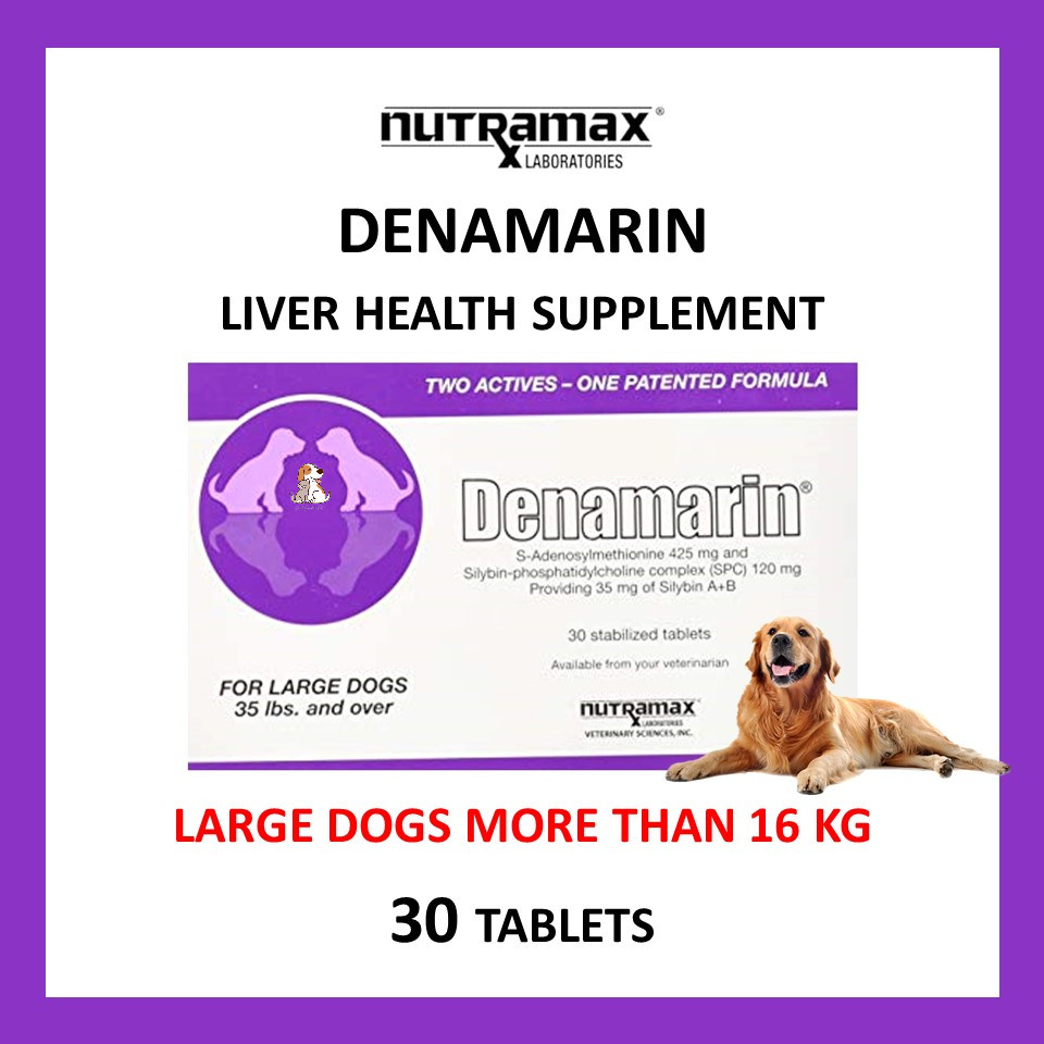 Liver Health Supplement 30 Tablets for Large Dog (more than
