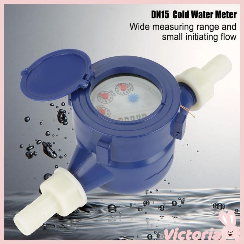VIC Water Meter Water Flow Meter 15mm 1 2 inch Cold Water Meter for ...