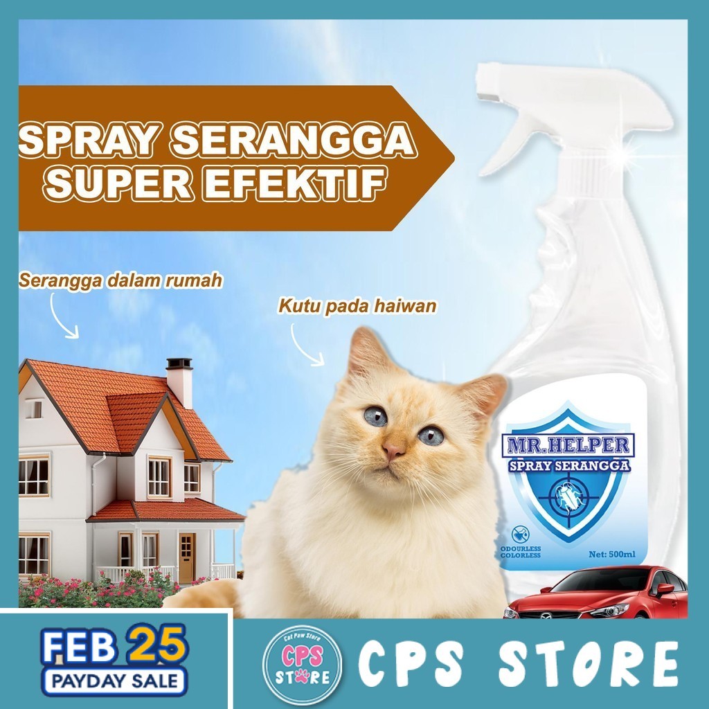 Spray Mr.Helper untuk kutu & serangga - Pembasmi Serangga Berkesan All ...