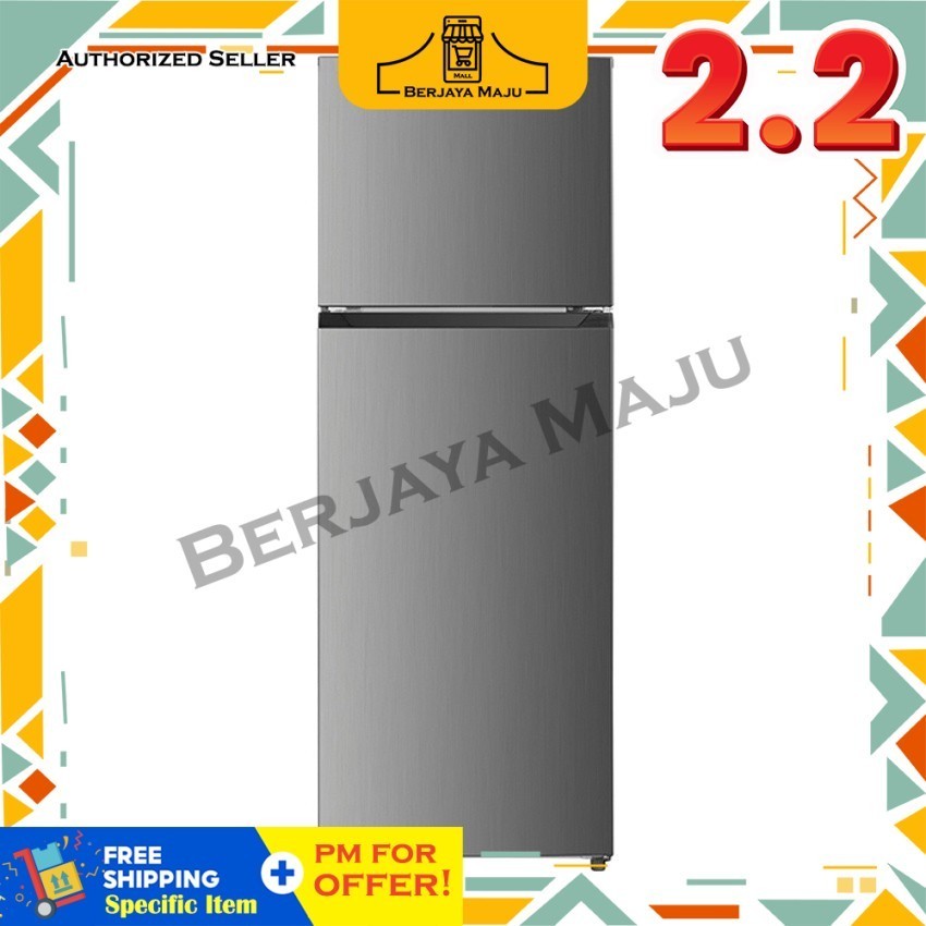 Winia Daewoo 400L 2 Door Refrigerator FGT400NF (Inox) Shopee Malaysia