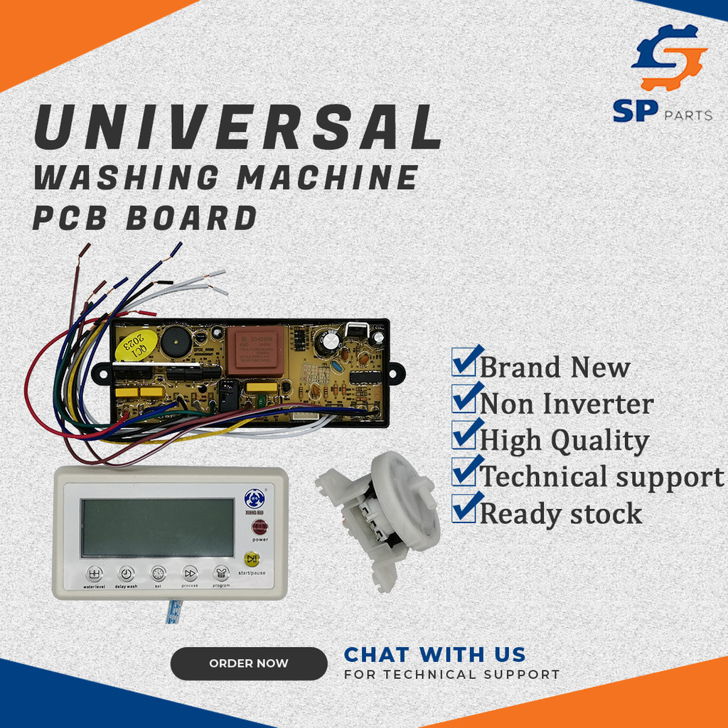 XN6688 Washing Machine Universal PCB Board With Wire/Universal Board