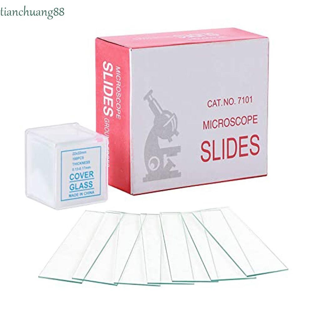 TIANCHUANG Microscope Slides for Children Student School Supplies ...