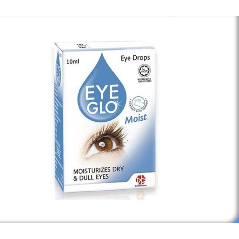 Eye Glo Moist Eye Drops 10ml | Shopee Malaysia