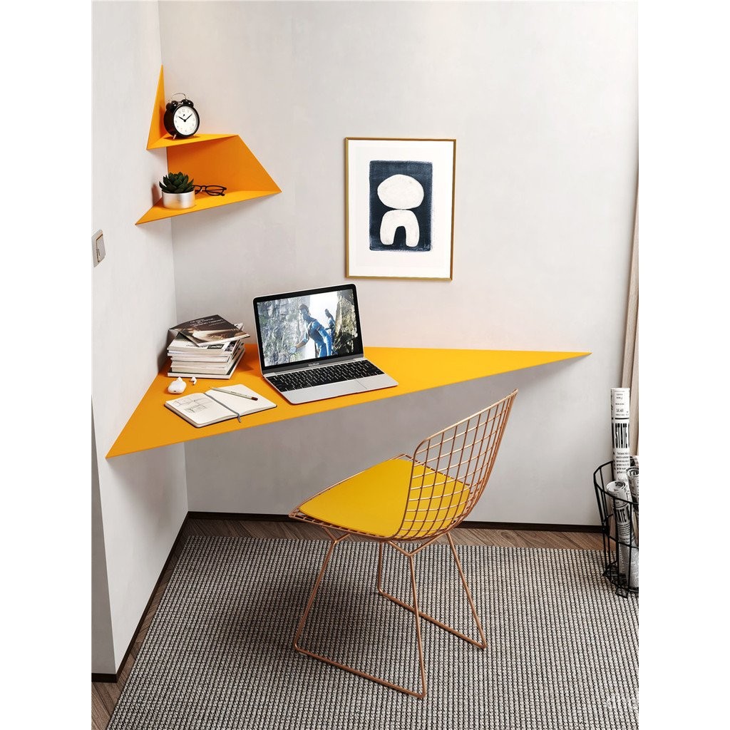Minimalist Home Desk Small Apartment Writing Desk Hotel Corner Corner ...