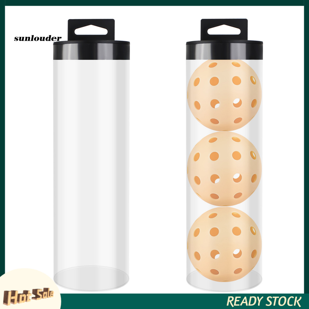 SL Multipurpose Ball Organizer Pickleball Container Transparent