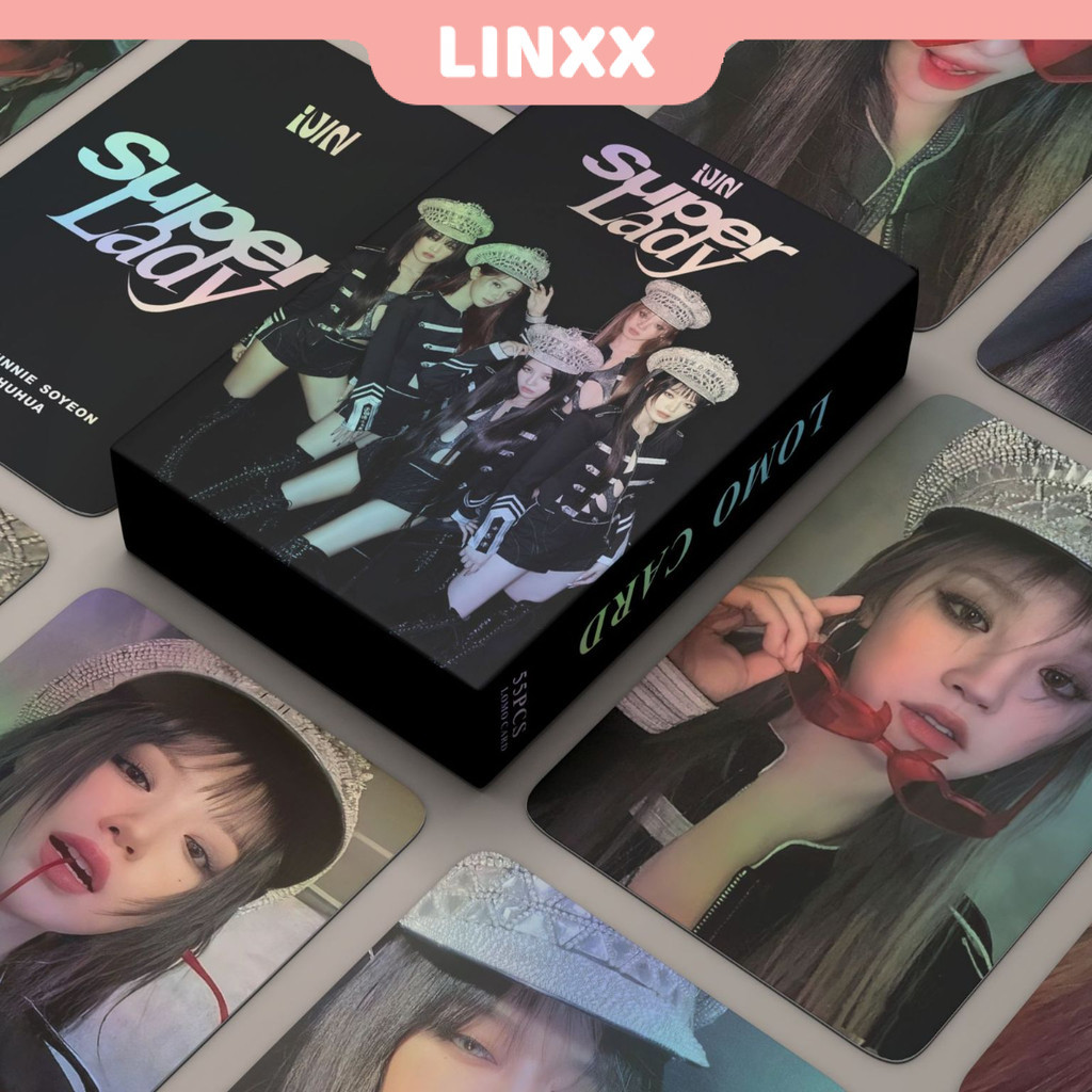lsm.jpg4.us | lsfan 19 LINXX 55 Pcs (G)I-DLE Super Lady Holographic Laser Card Kpop Photocards  Postcards Series | Shopee Malaysia