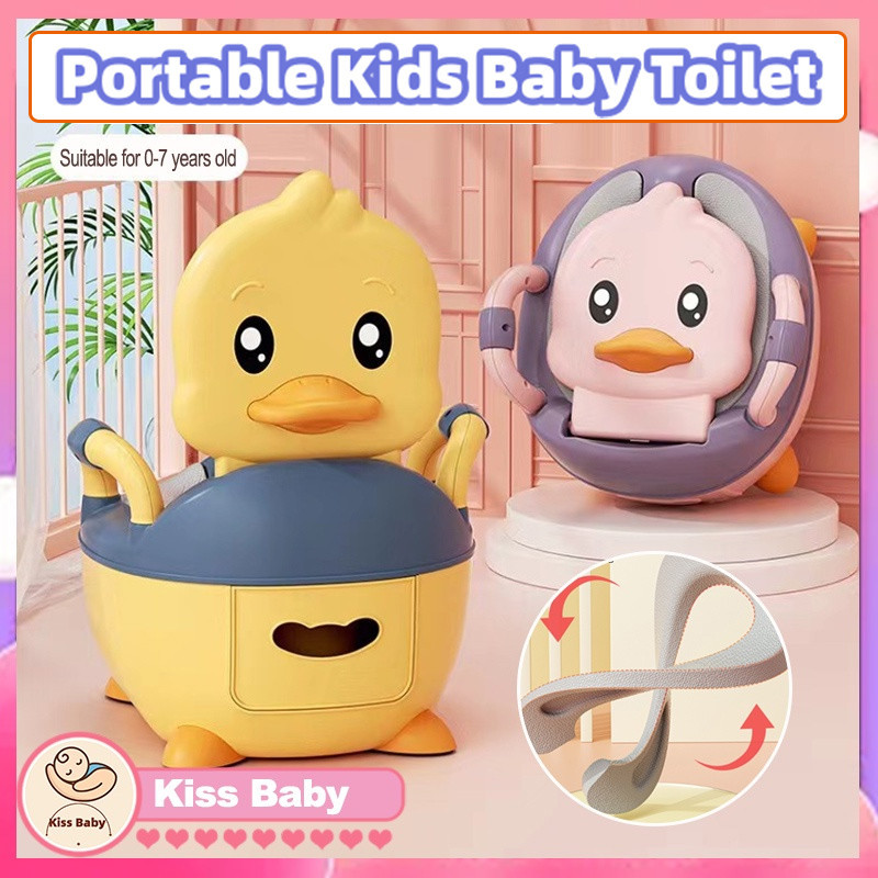 Kids Portable Toilet Baby Bowl Toilet Children's Toddlers Potty ...