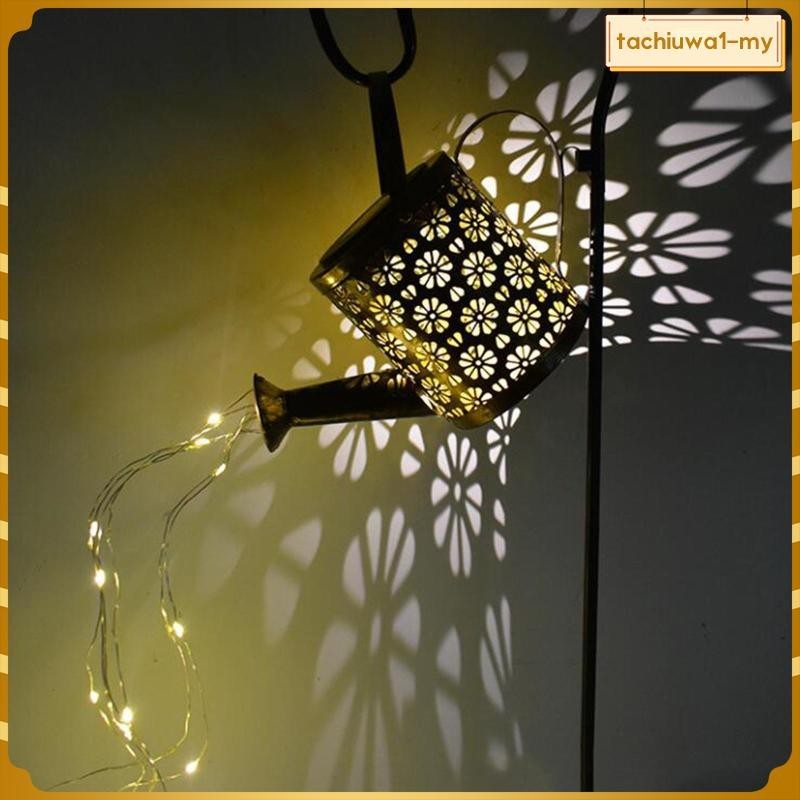 [TachiuwadcMY] Solar Watering Can Garden Stake Light Landscape Light