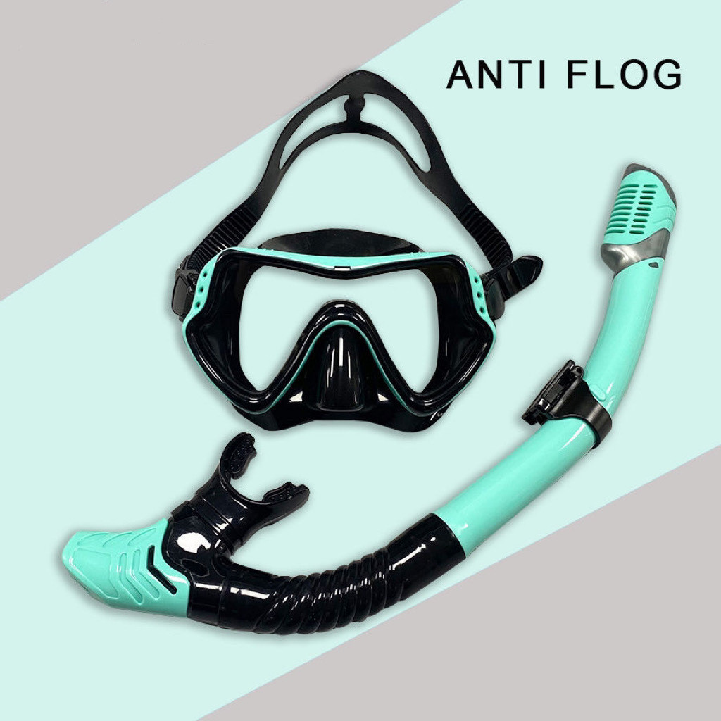 Snorkel And Breathing Tube Set For Men And Women New Large Silicone ...