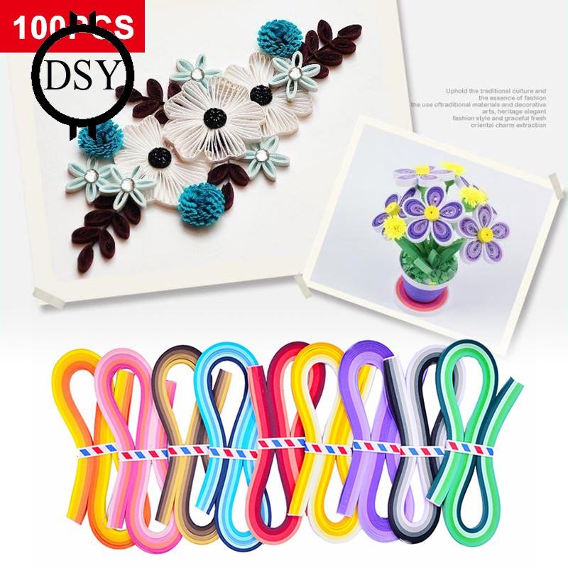 Quilling Paper Set 9 Kinds Gradient Colors | Shopee Malaysia