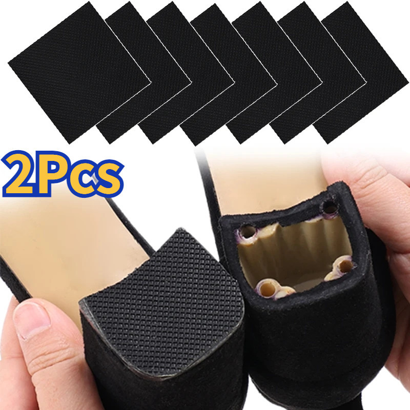 SFSE 2Pcs Square Nonslip Heel Sticker For High Heels, Sandal DIY