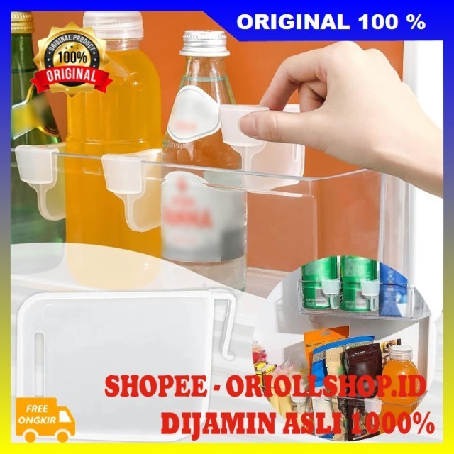 Refrigerator Shelf Dividers Multipurpose Cosmetic Refrigerator Divider Partition Dividers 10pcs