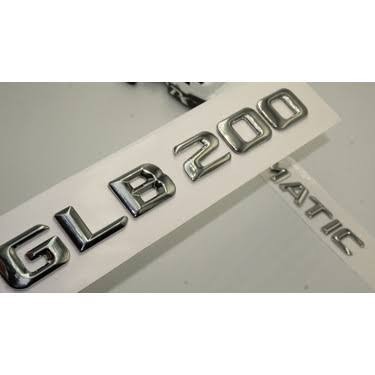 Mercedes WRITING EMBLEM BENZ GLB200 GLB250 GLB300 LUGGAGE EMBLEM GLB200 ...