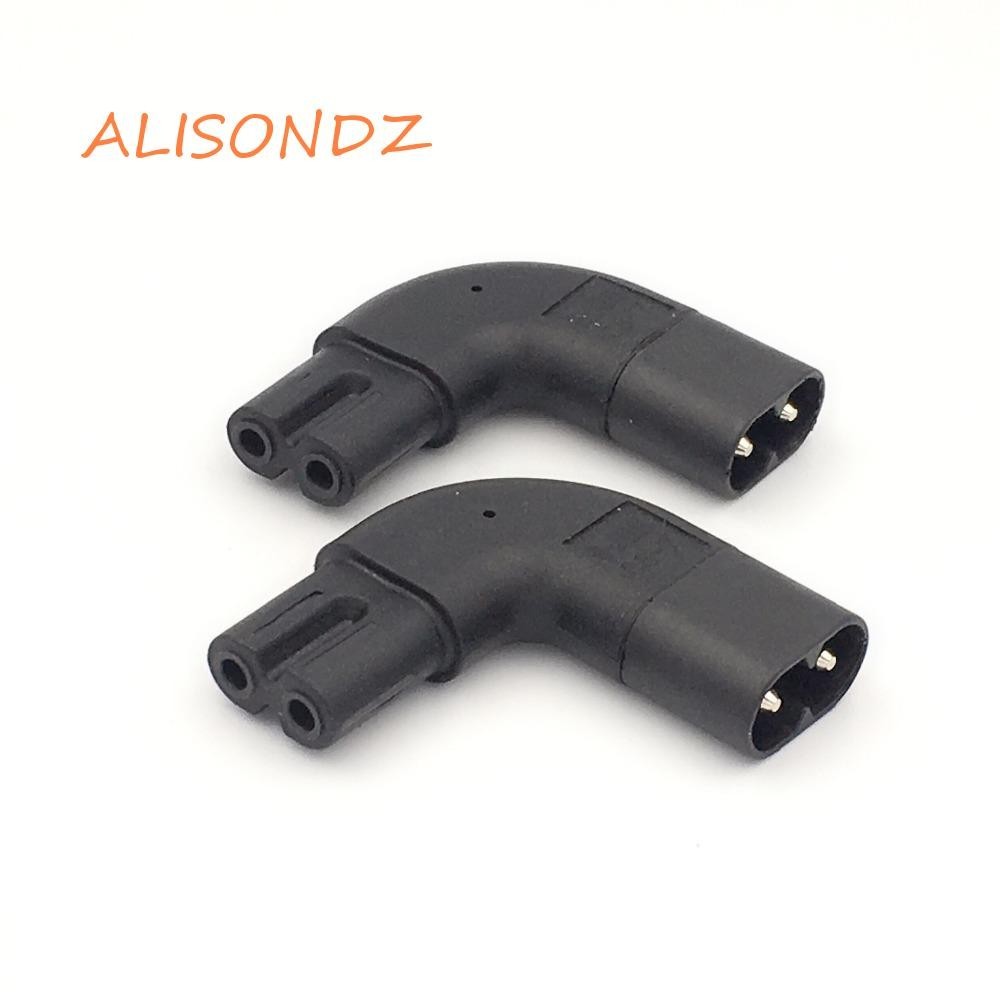 ALISONDZ AC Power Adapter IEC 320 Down Angled Right Angled Angle ...