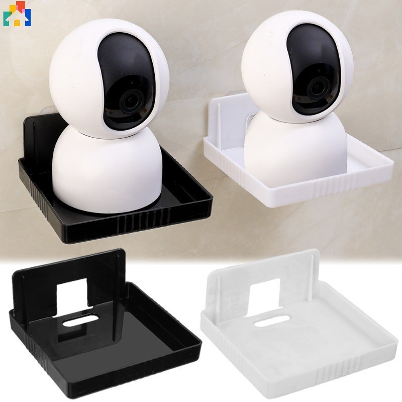 Wifi Router Shelf TV Set-Top Box Holder Wall-Mounted Camera Monitoring ...