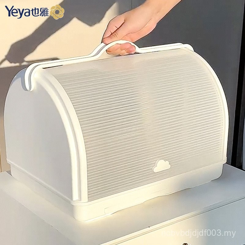 Rak tahan debu gelas rak penyimpanan cawan Yea dengan penutup set teh ...