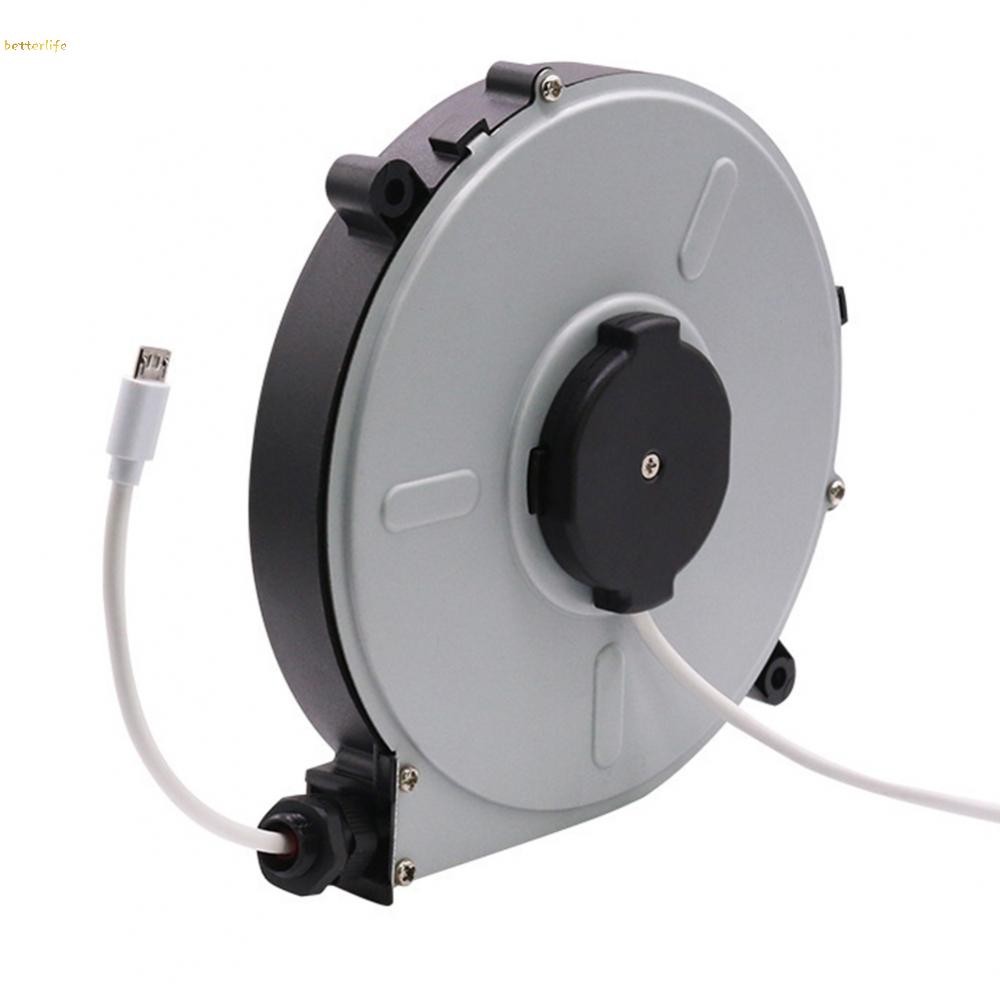 2 Core Outdoor Extension Cord with Automatic Retraction Feature and ...