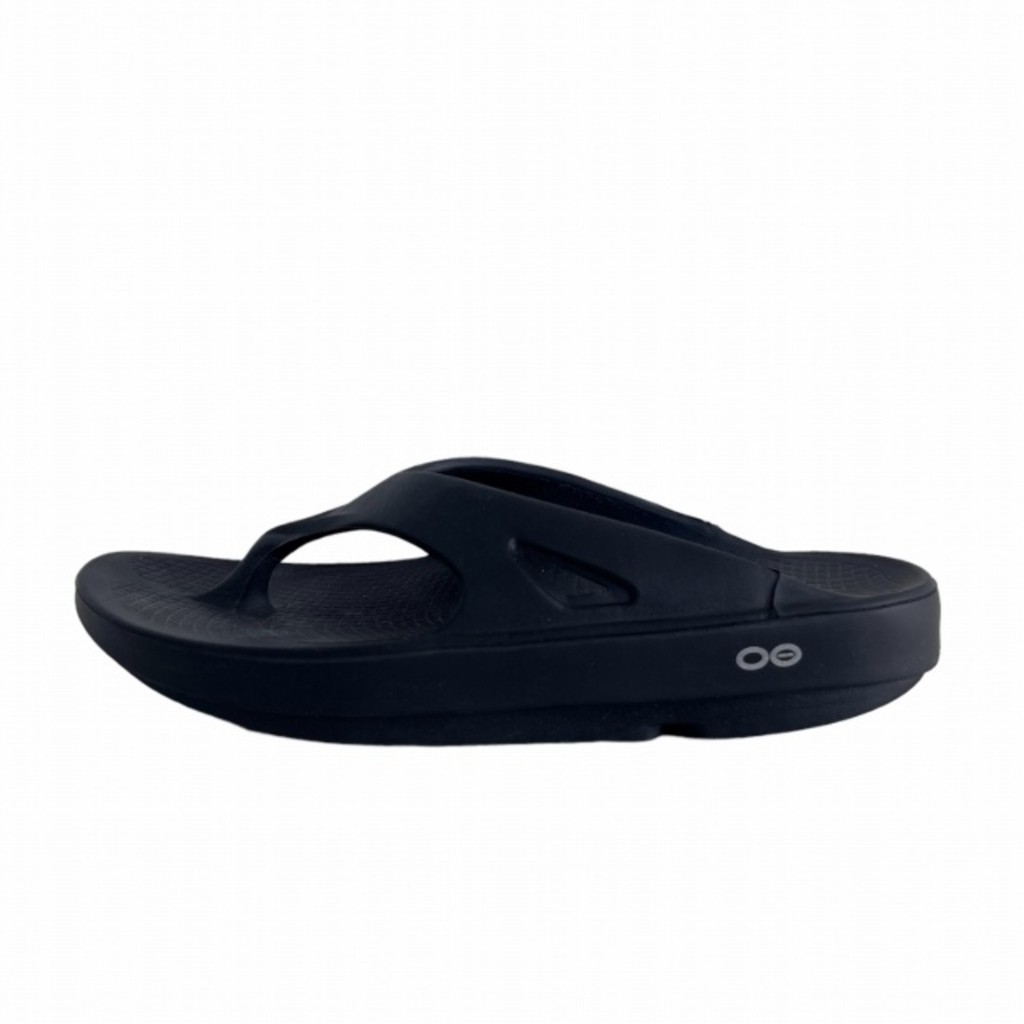 OOFOS Nomad Nomad Recovery Sandals M6 W8 Black Direct from Japan