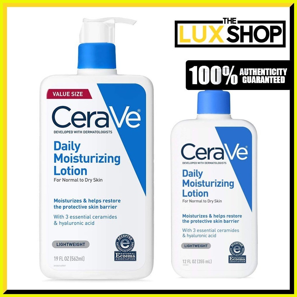 CeraVe Daily Moisturizing Lotion for Normal to Dry Skin, 12oz (355ml