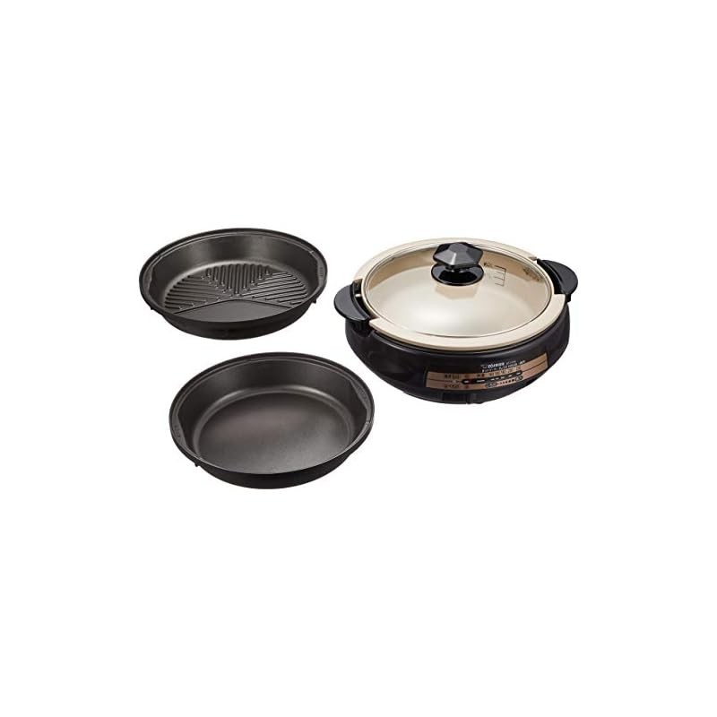 【Direct from Japan】Zojirushi Grill Nabe hot plate with 3 types of