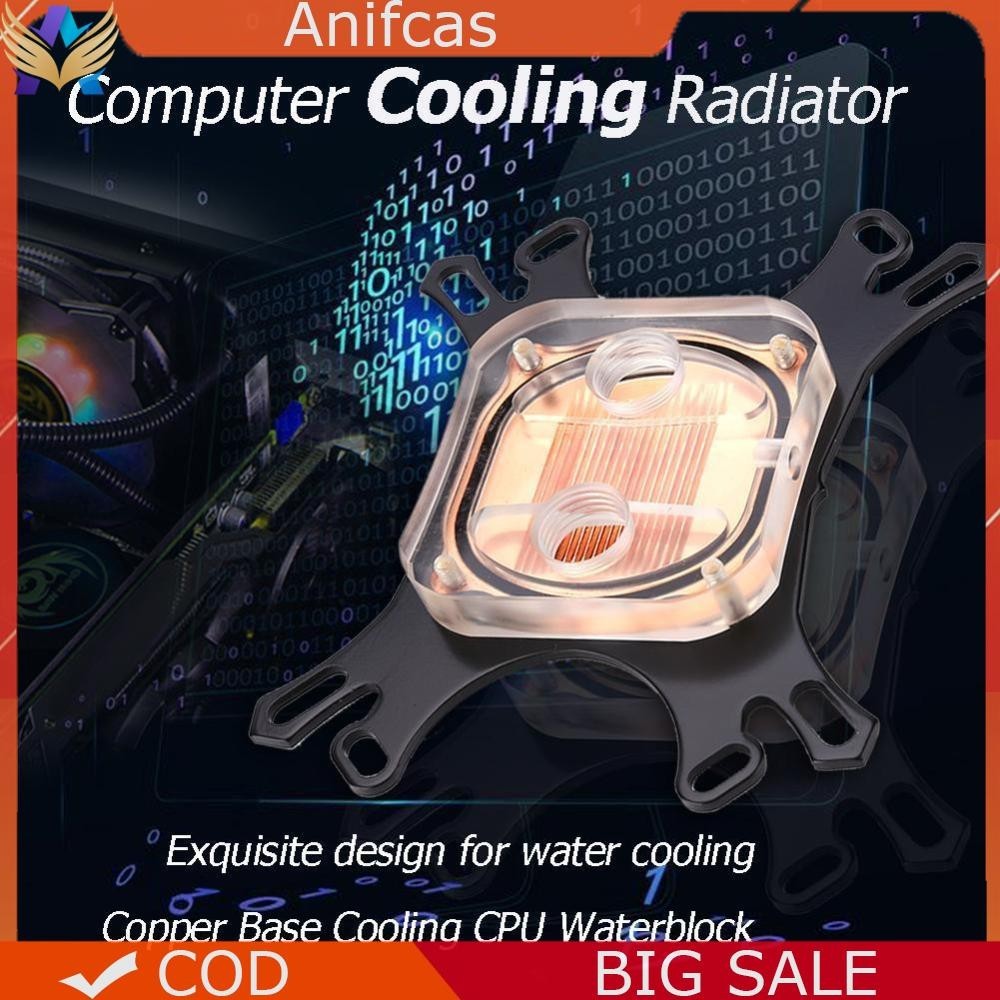 CPU Water Block Water Cooler Computer Cooling Radiator for Intel AMD ...