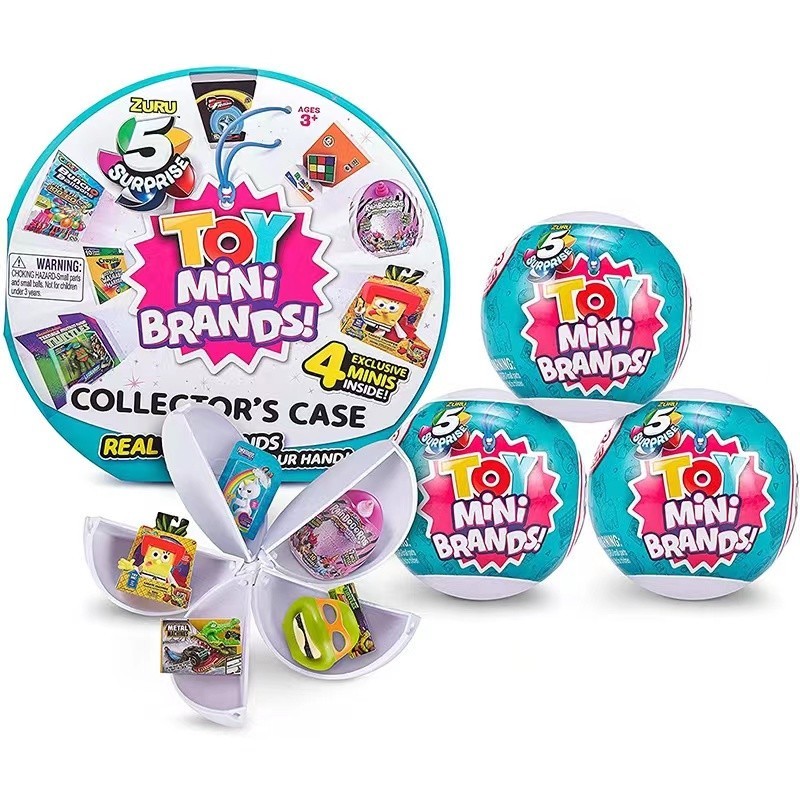 Zuru mini brands shopping supermarket 5 Surprise Series 1 & 2 Mystery ...