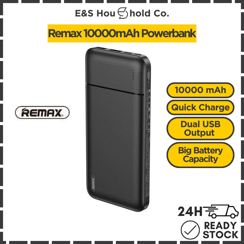 [10000mAh Powerbank] REMAX Powerbank 10,000mAh | Quick Charge & Big ...