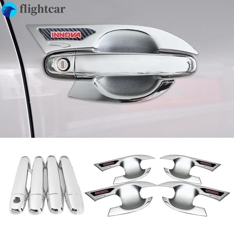 （FT）For TOYOTA INNOVA 2004-2015 chrome silver car door handle cover ...