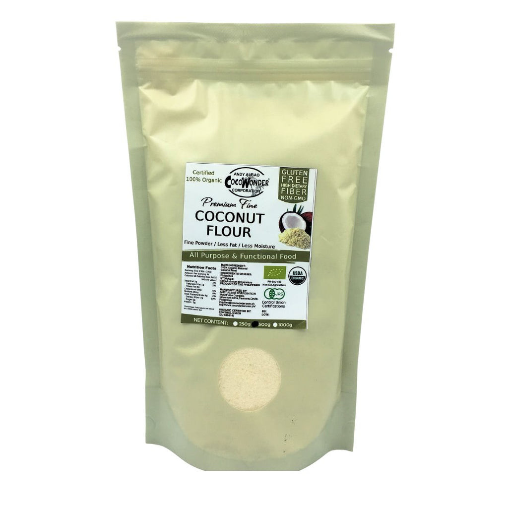 CocoWonder Organic Coconut Flour - Premium Fine (500g) | Shopee Malaysia