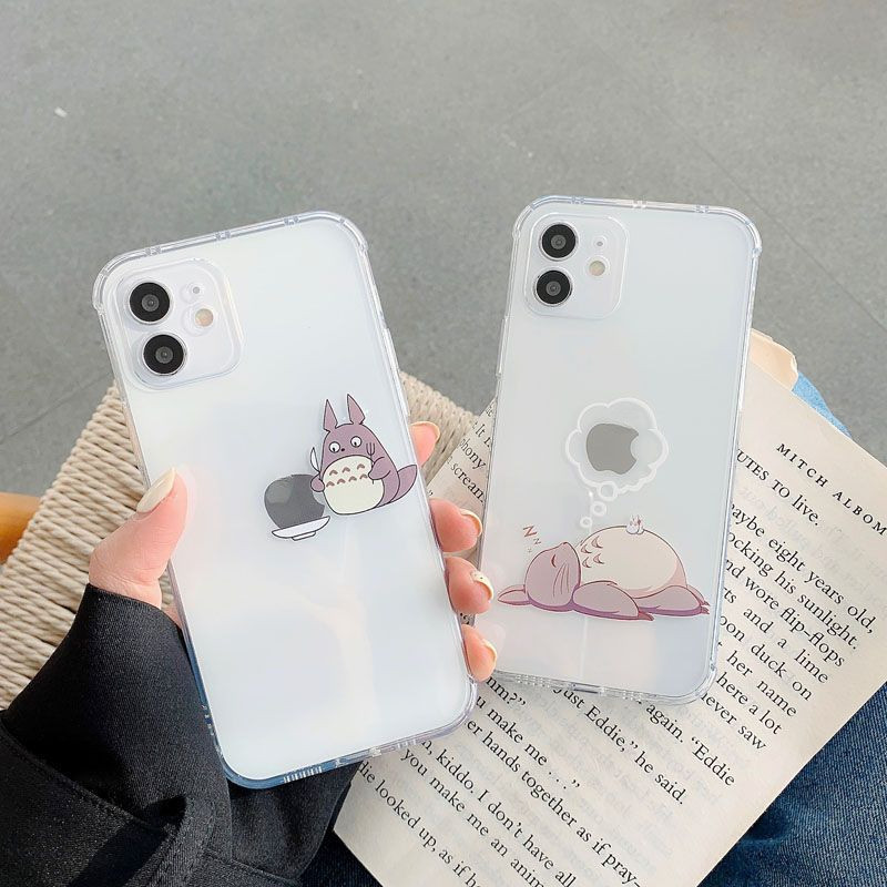 Creative My Neighbor Totoro Apple 15Promax Phone Case iPhone11/13