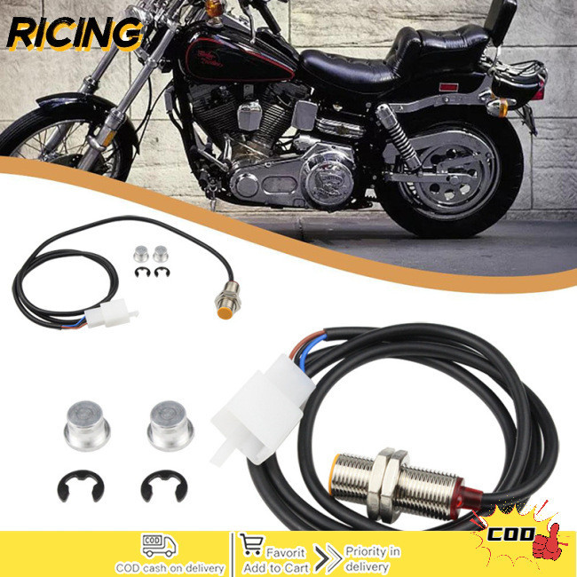 Ram Motorcycle Speedometer Sensor Cable Replacement Kit Universal 12v 