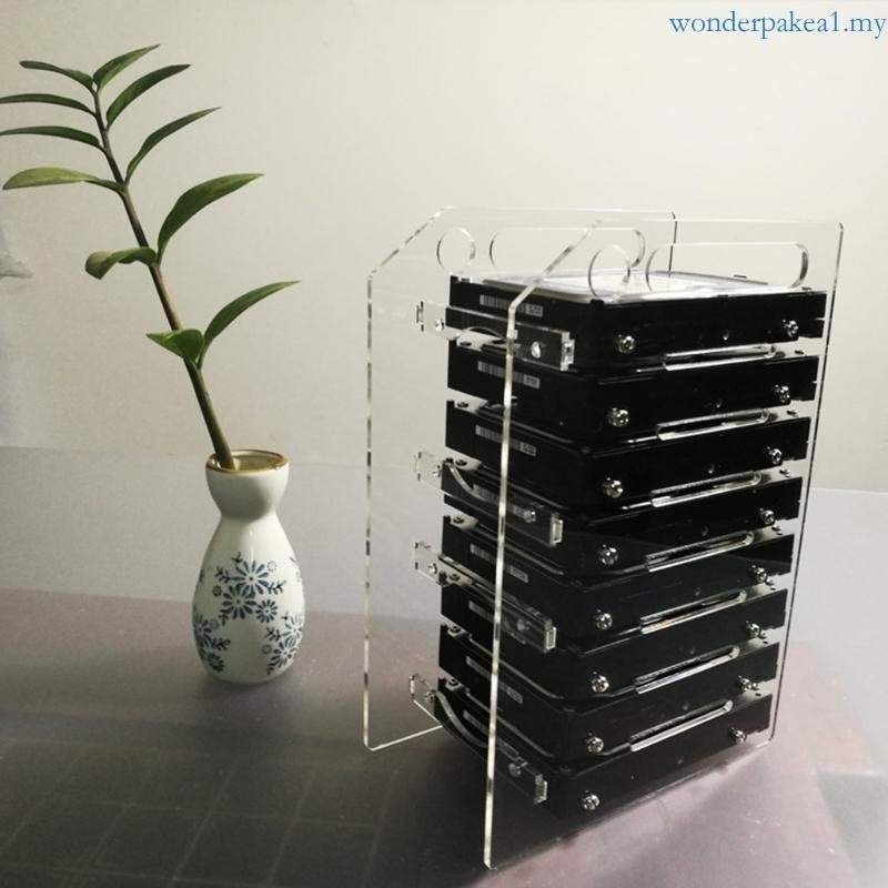 wonderpakea1 3 5 In DIY Acrylic Hard Disk Bracket Bay Desktop Computer ...
