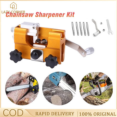 【COD】Chainsaw Sharpener Kit Portable Chainsaw Chain Sharpening Electric ...