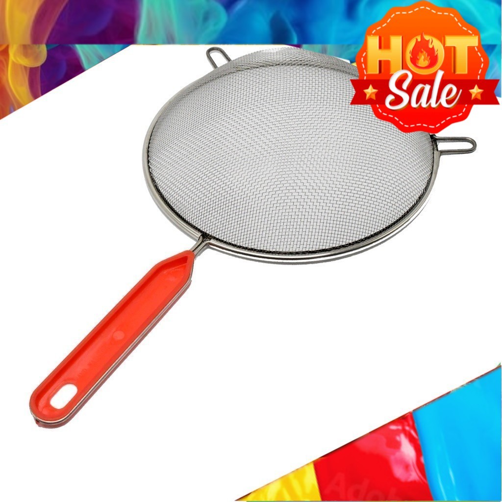Penapis Besi, Penapis Gorengan, Stainless-Steel Splatter Screen (18CM ...