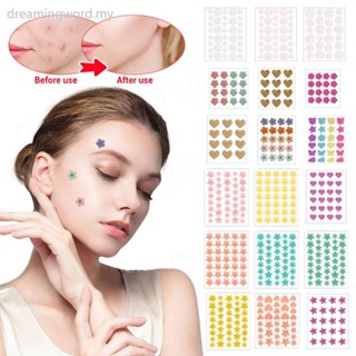 24pcs Cute Carton Acne Pimple Patch Breathable Invisible Anti