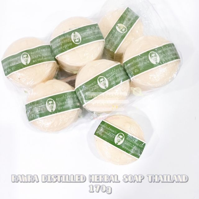 READY STOCK!!! Rawra Herbal Distilled Soap 泰国阿公肥皂 170G Original ...