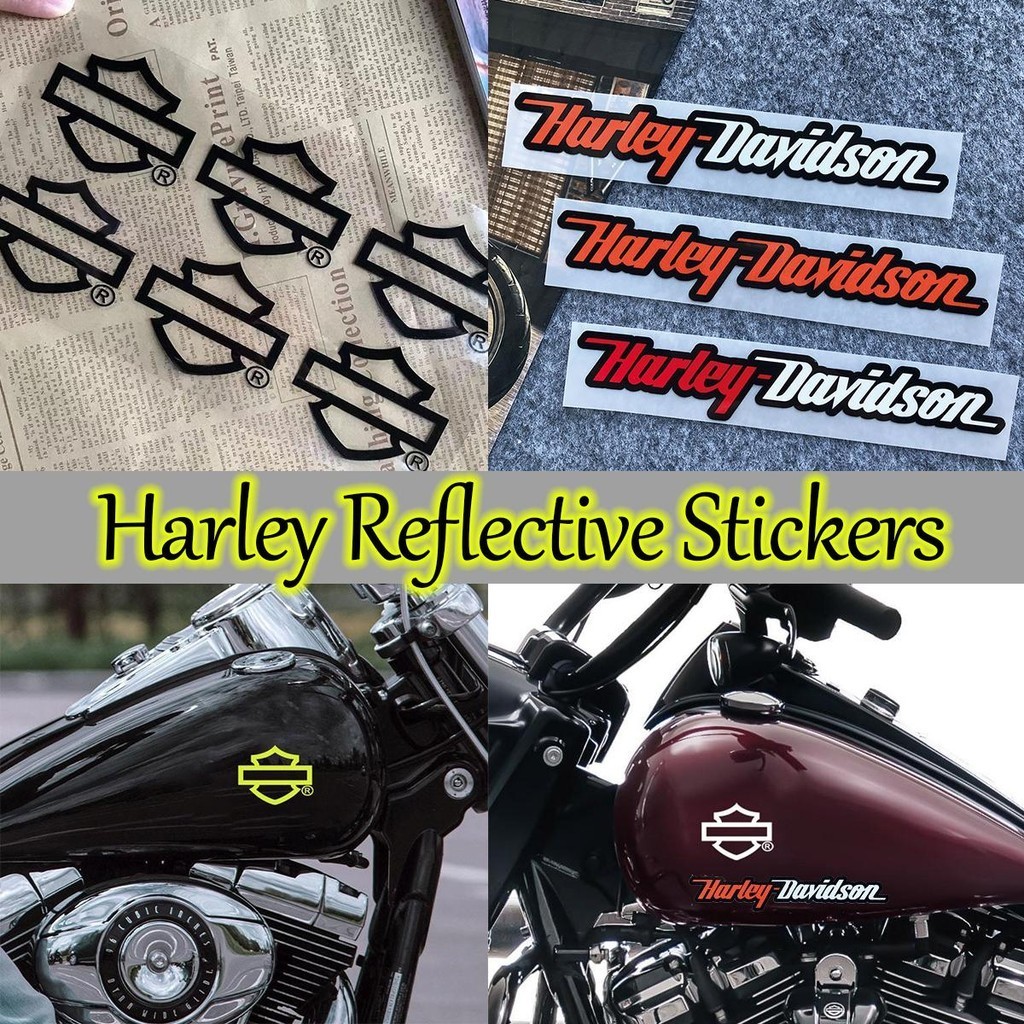 Harley-Davidson Letter Stickers Harley Logo Stickers for Harley ...