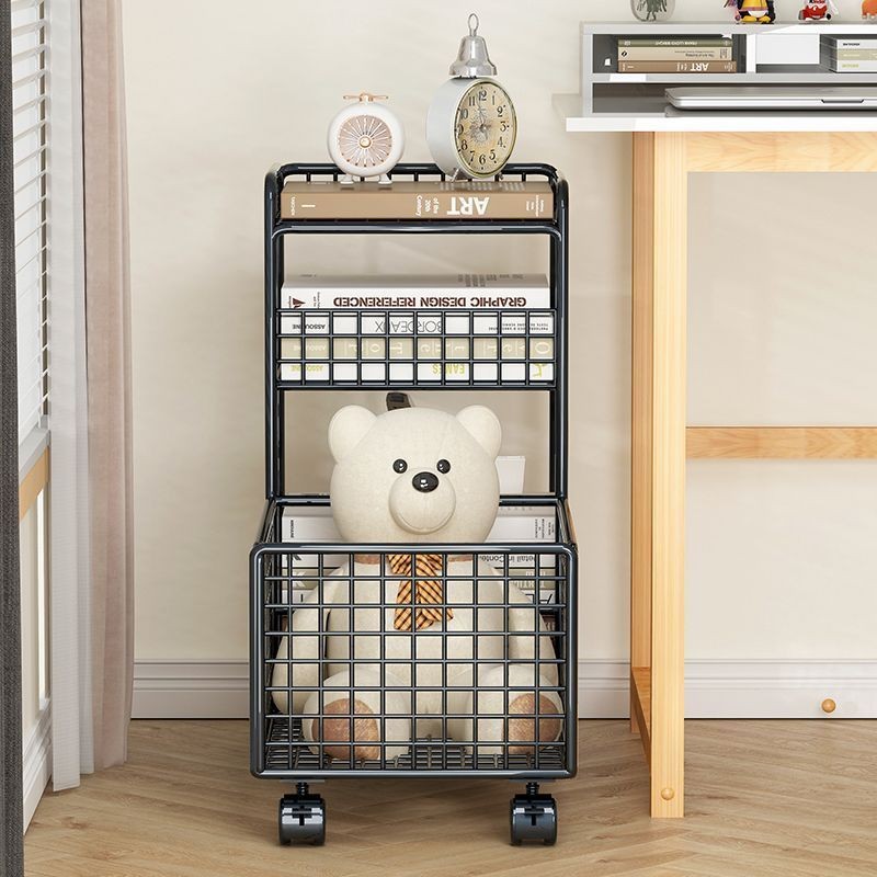 School bag storage rack Removable artifact School bag roller under desk ...