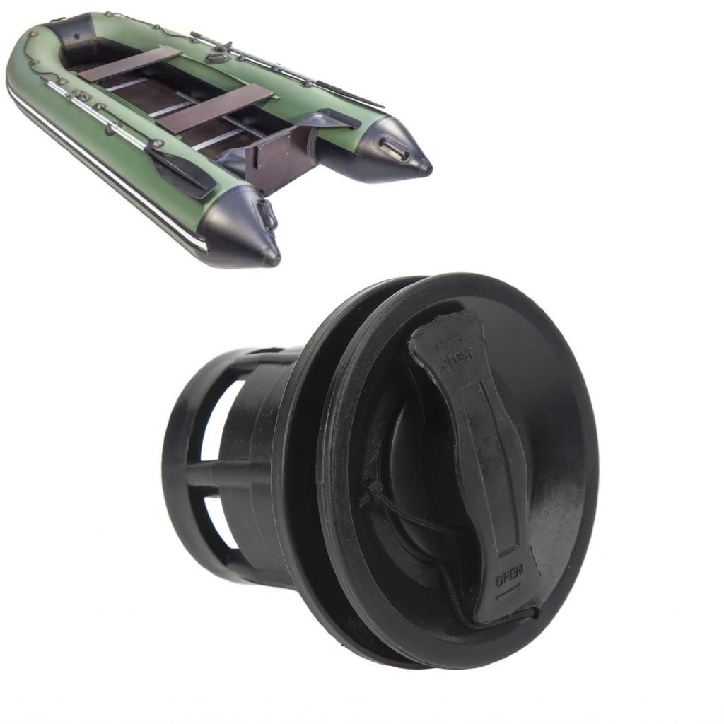 Jingcc Boat Air Valve Black Leakproof Inflatable Raft Fill for Kayak ...