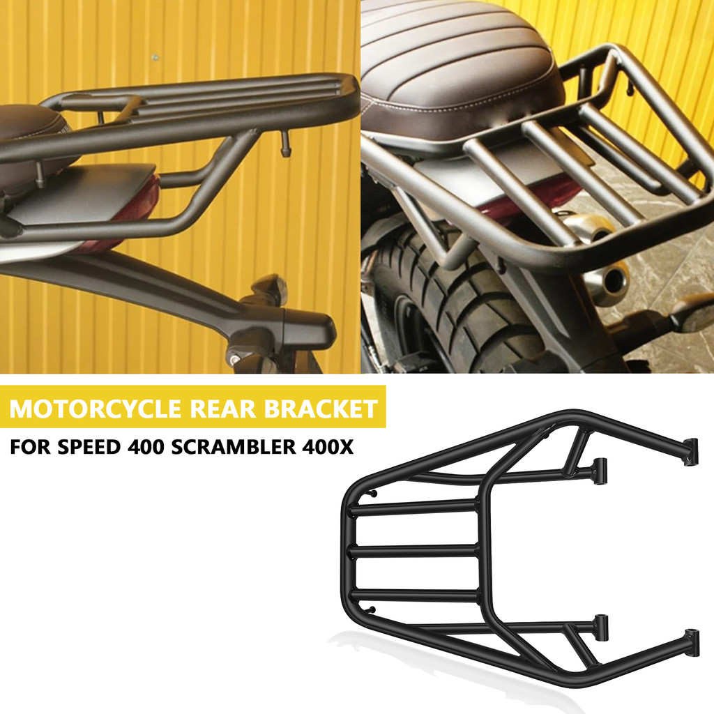 Portapacchi Posteriore Per FOR Speed 400 Scrambler 400X 2024-2025 - Accessorio Moto Leggero E Resistente - Foto 9