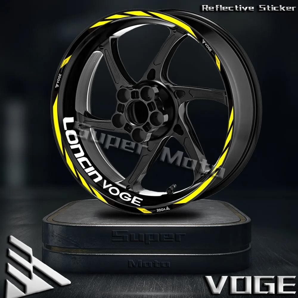 Motorcycle Reflective Wheels Sticker Hub Decals Rim Stripe Tape ...