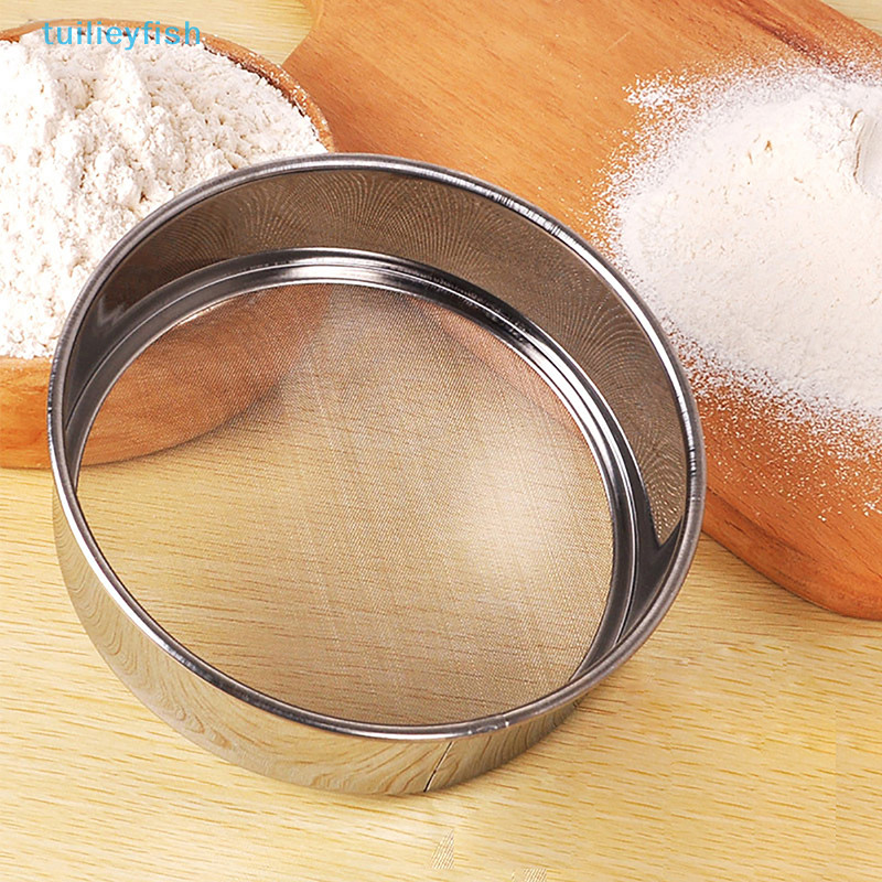 【tuilieyfish】 Cooking Sieve for flour Tea pasta strainer tamis flours