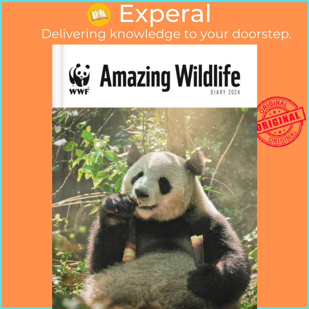 [english - 100% Original] - Wwf Amazing Wildlife Deluxe A5 Diary 2024 