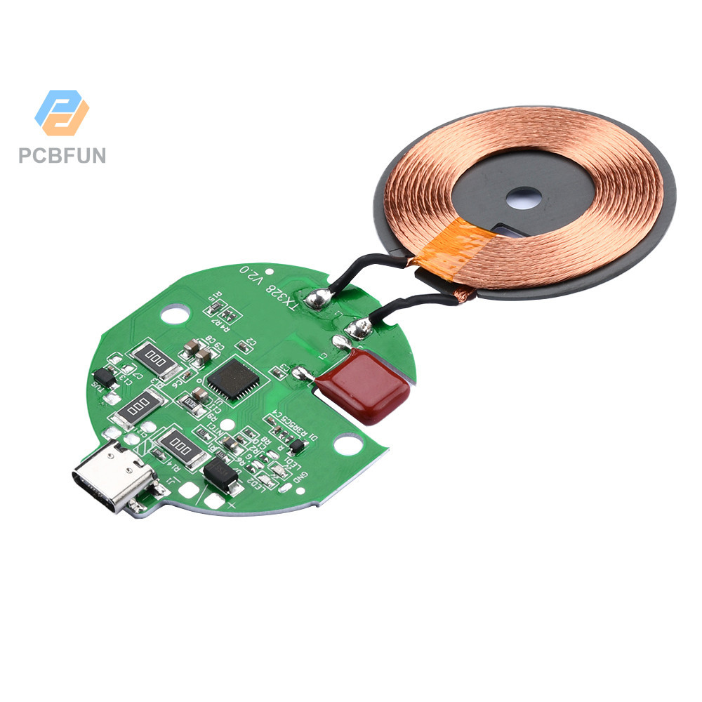 Pcbfun 15W High Power Wireless Charger Module Support Wireless