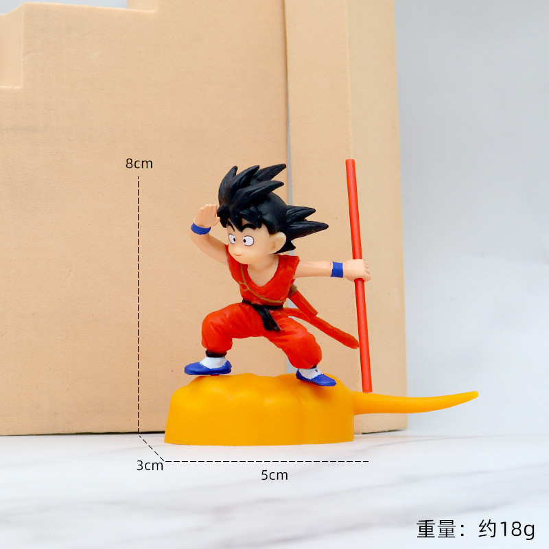 Dragon Ball Goku Figure Model Comic Anime Doll Super Saiyan Gogeta 